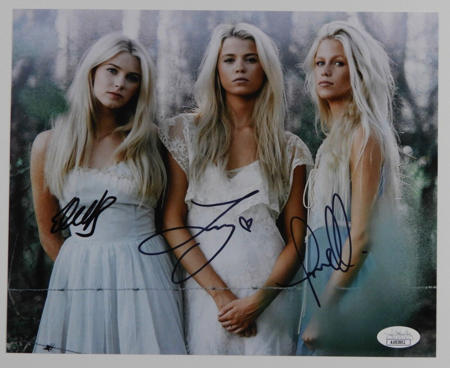 The Castellows JSA Fully Signed Autograph 8 x 10 Photo Country Music Star