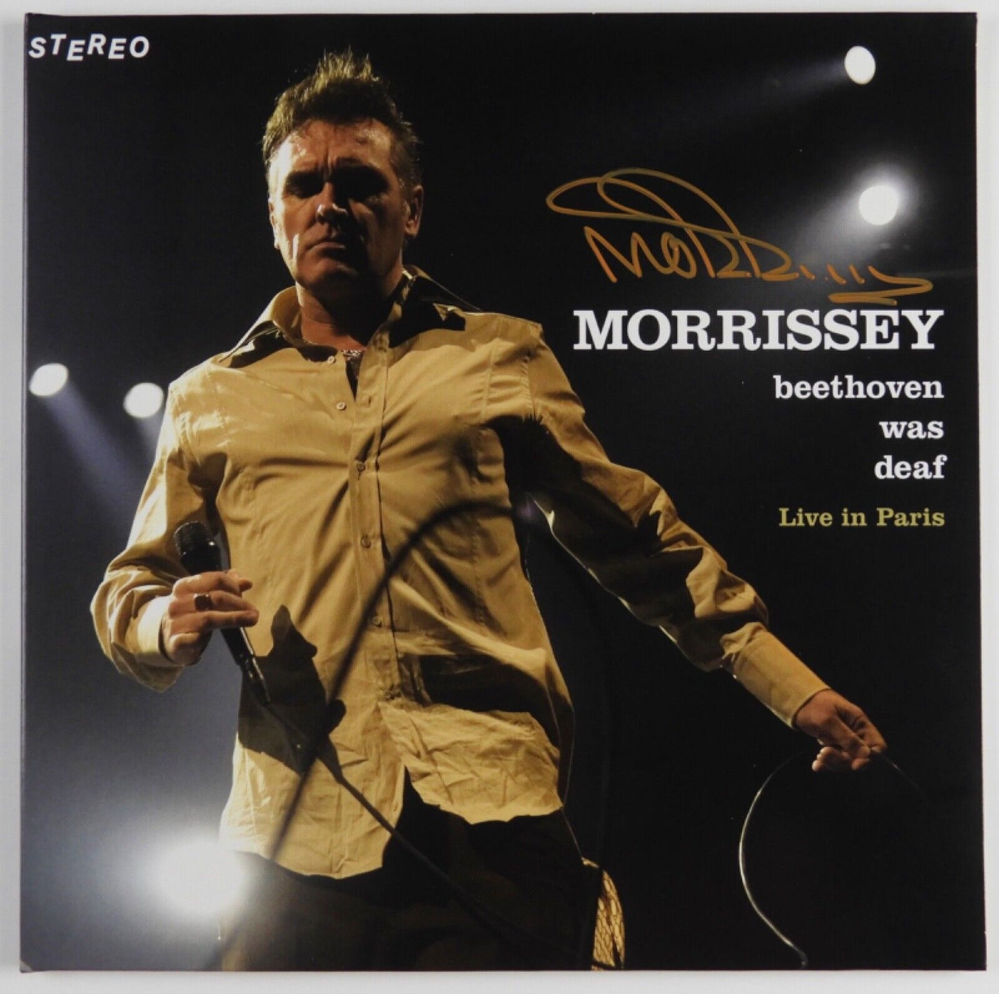 Morrissey JSA Signed Autograph Record Album Vinyl Beethoven Was Deaf