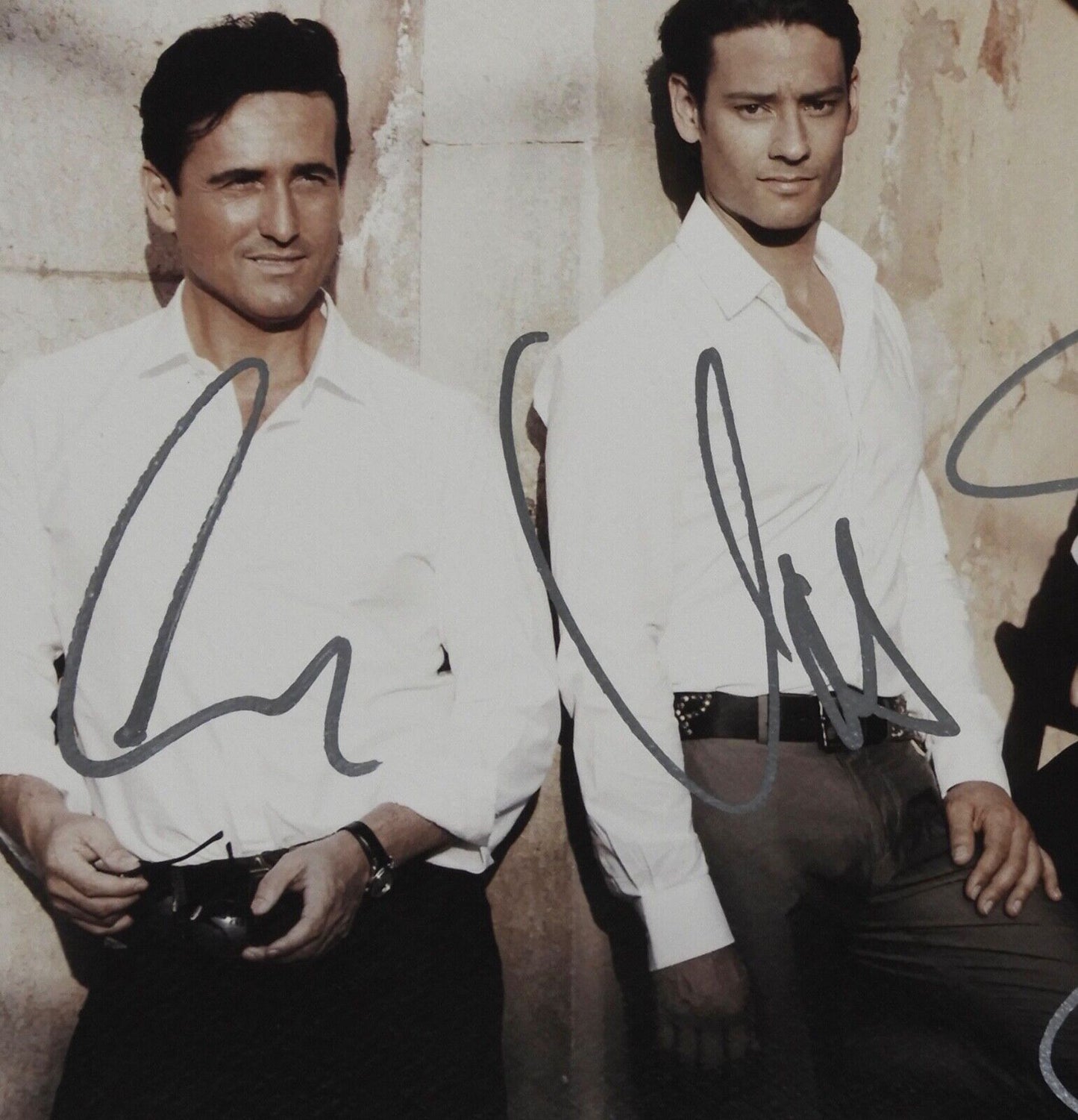 Il Divo MMXII JSA Signed Autograph Tour Poster Lithograph Wicked Game