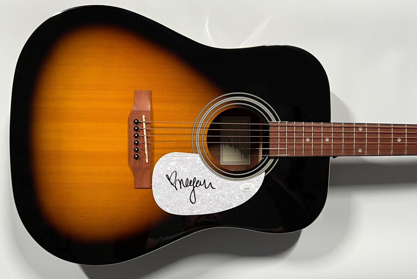 Megan Moroney JSA Autograph Signed Guitar Epiphone Acoustic