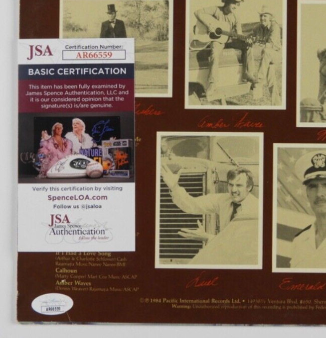 Dennis Weaver JSA Signed Autograph Album Record Vinyl Comin Home To You