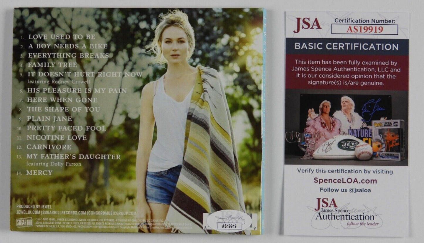 Jewel JSA Signed Autograph CD Picking Up The Pieces