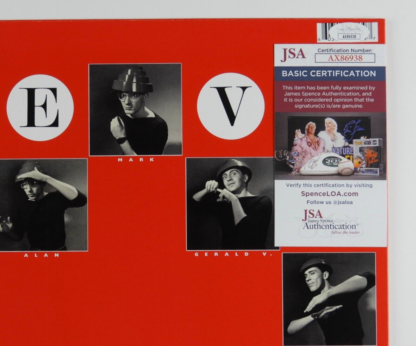 Devo JSA Signed Autograph Record Album Vinyl Freedom Of Choice