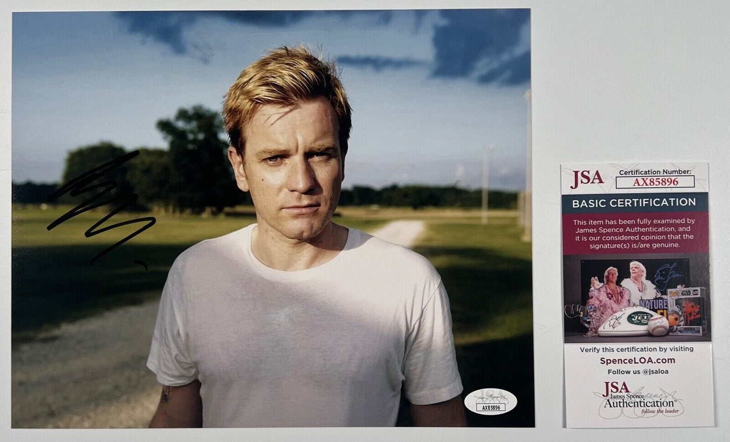 Ewan McGregor JSA Signed Autograph 8 x 10 photo