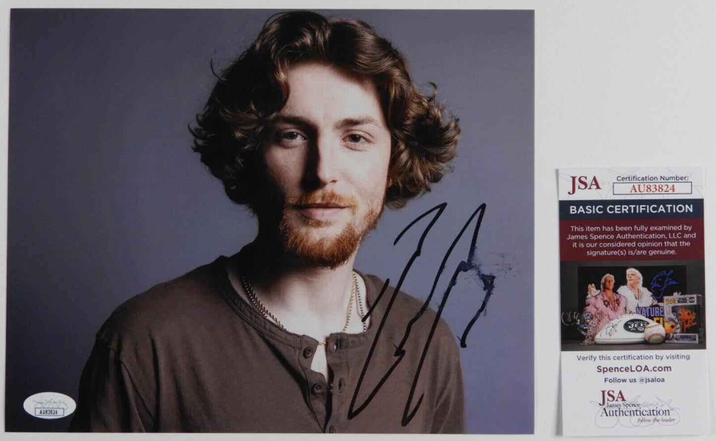 Bailey Zimmerman JSA Signed Autograph 8 x 10 Photo Country Music Star
