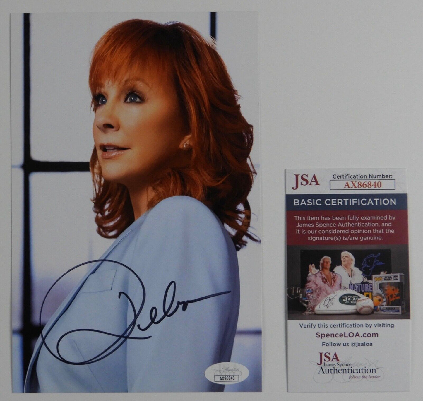 Reba McEntire JSA Signed Autograph Album Record Vinyl My Chains Are Gone