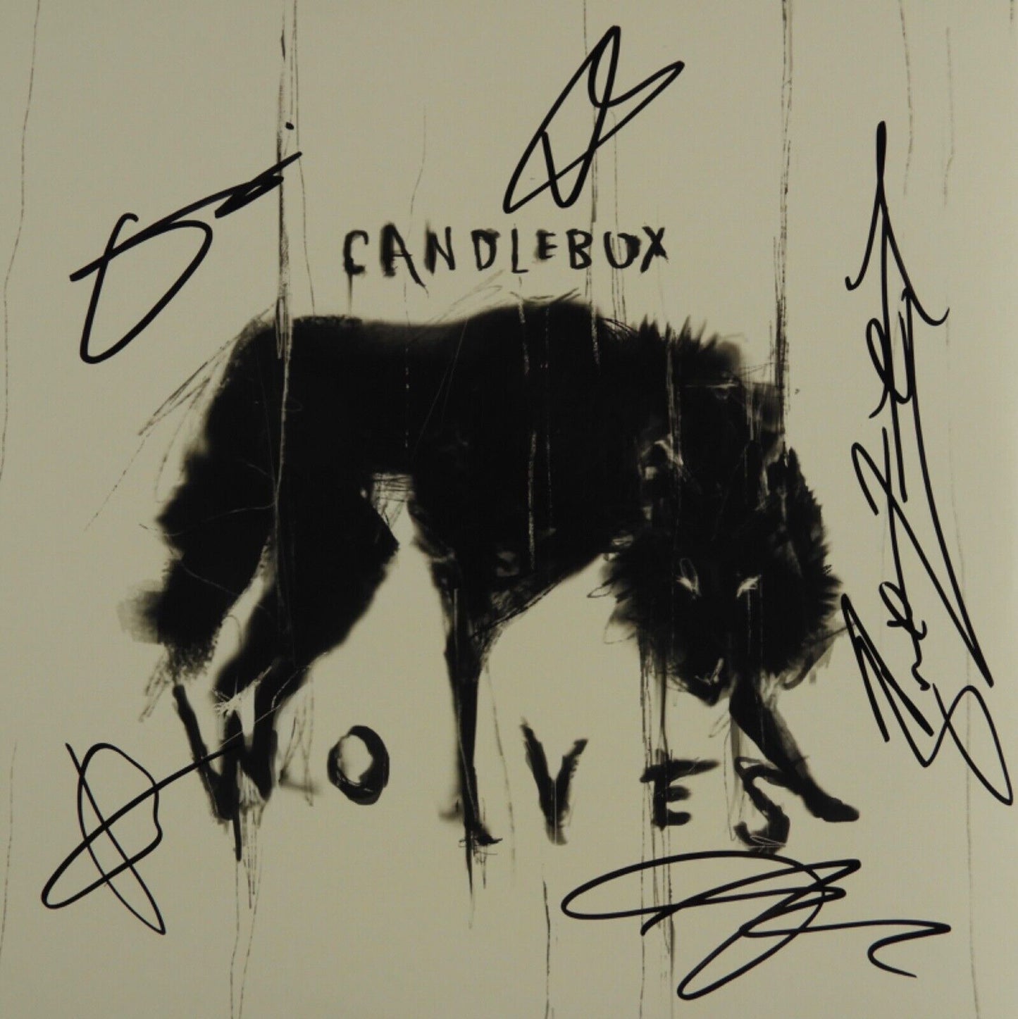 Candlebox JSA Fully Signed Autograph Album Record Vinyl The Long Goodbye