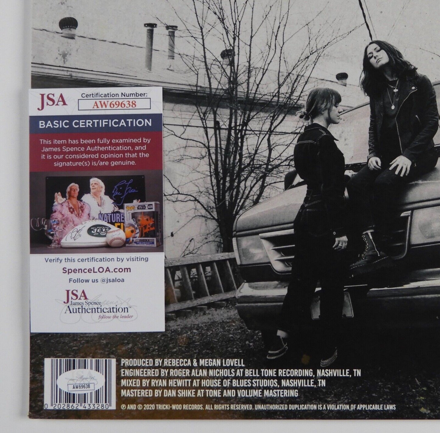 Larkin Poe JSA Signed Autograph Album Record Vinyl Self Made Man
