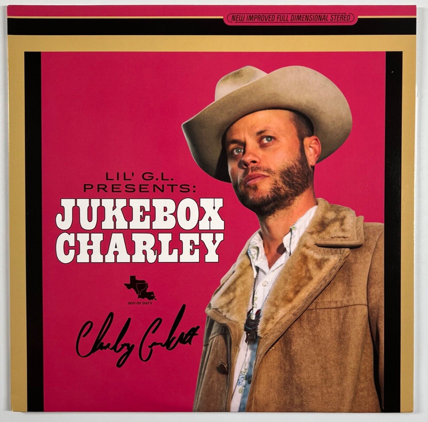 Charley Crockett JSA Signed Autograph Record Album Jukebox Cowboy
