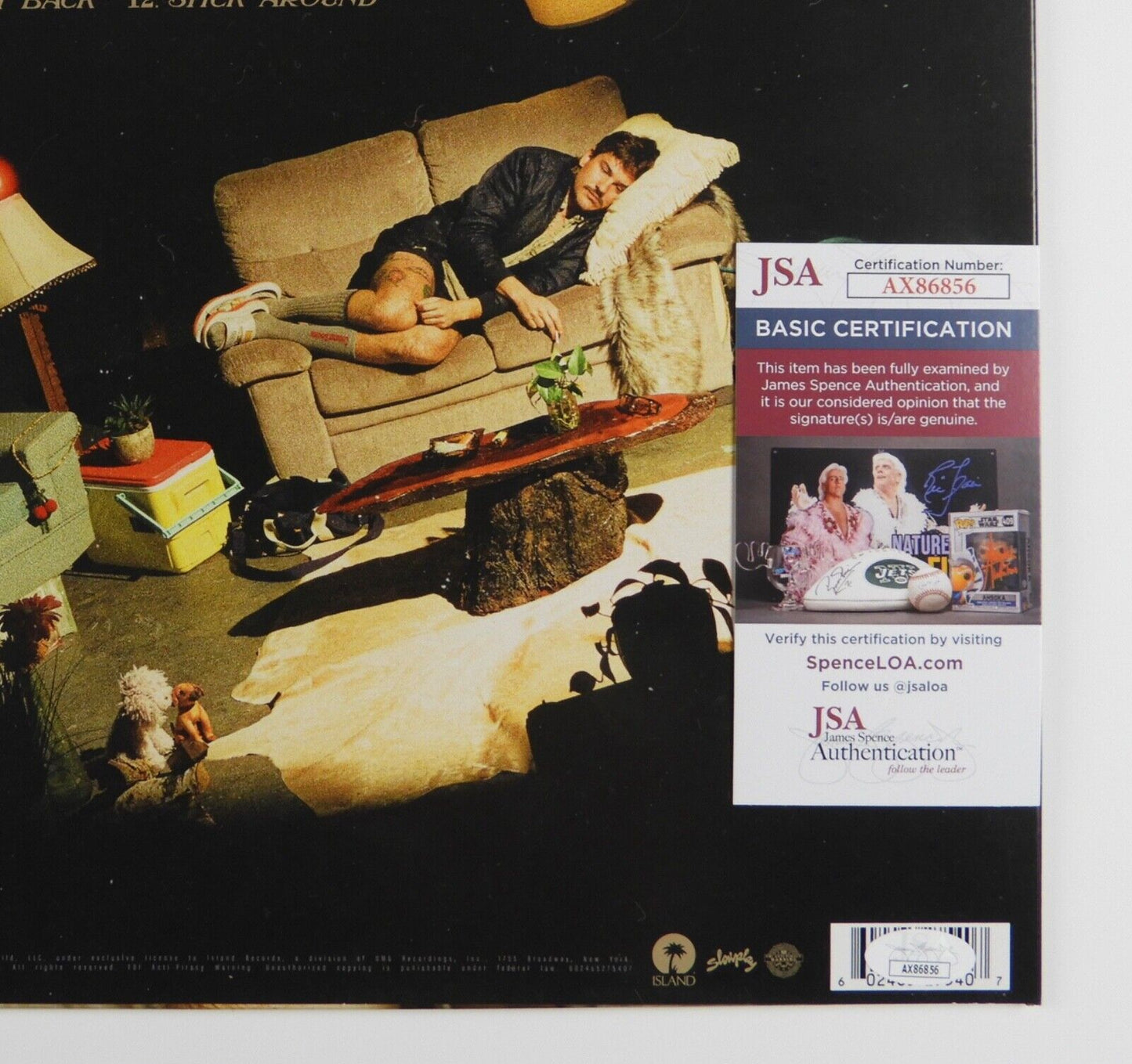 Nick Carpenter JSA Signed Autograph Album Record Vinyl Medium Build Country