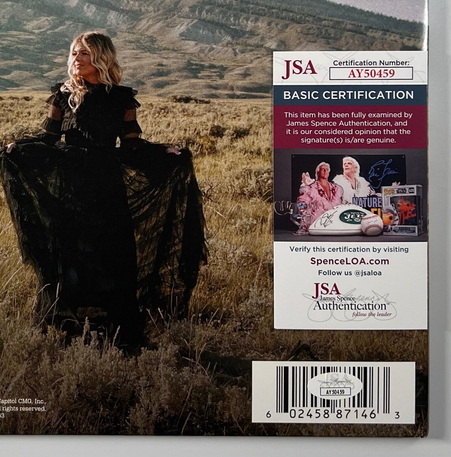 Anne Wilson JSA Autograph Signed Album Vinyl Record Rebel