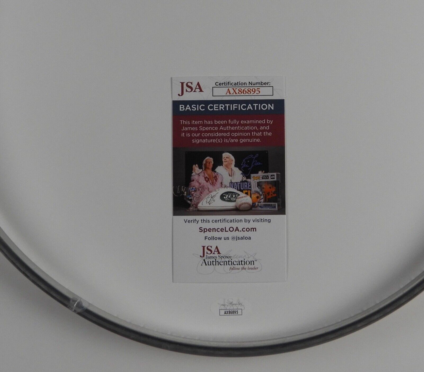 Danny Carrey Tool Signed Autograph Drum Head 14" Drumhead