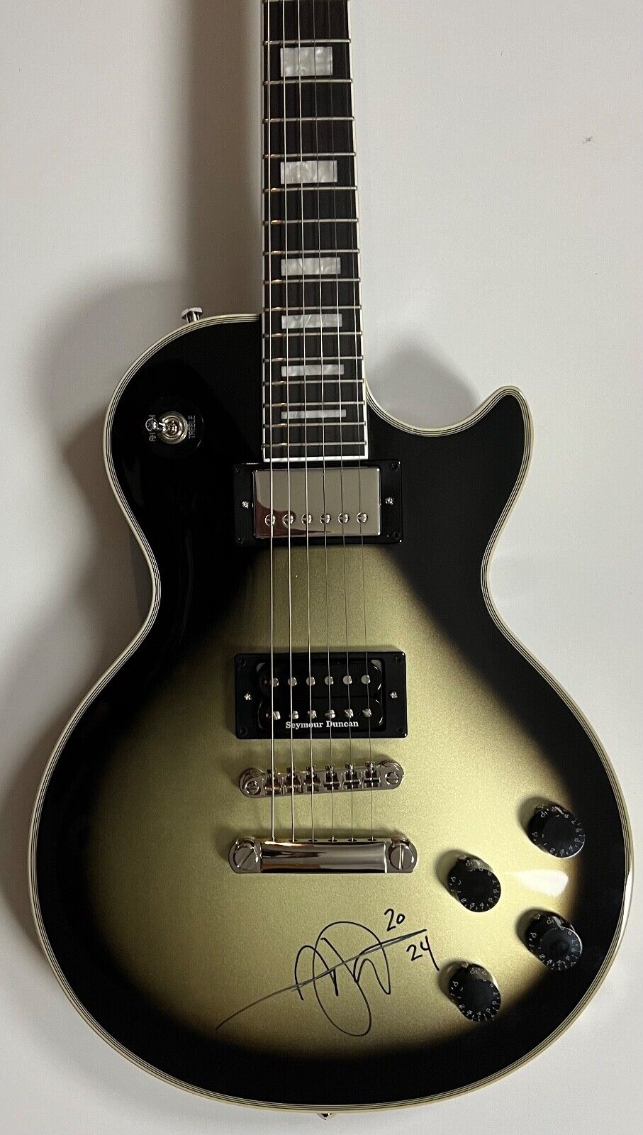 Adam Jones TOOL Signed REAL Epiphone Les Paul Julie Heffernan Guitar Epperson