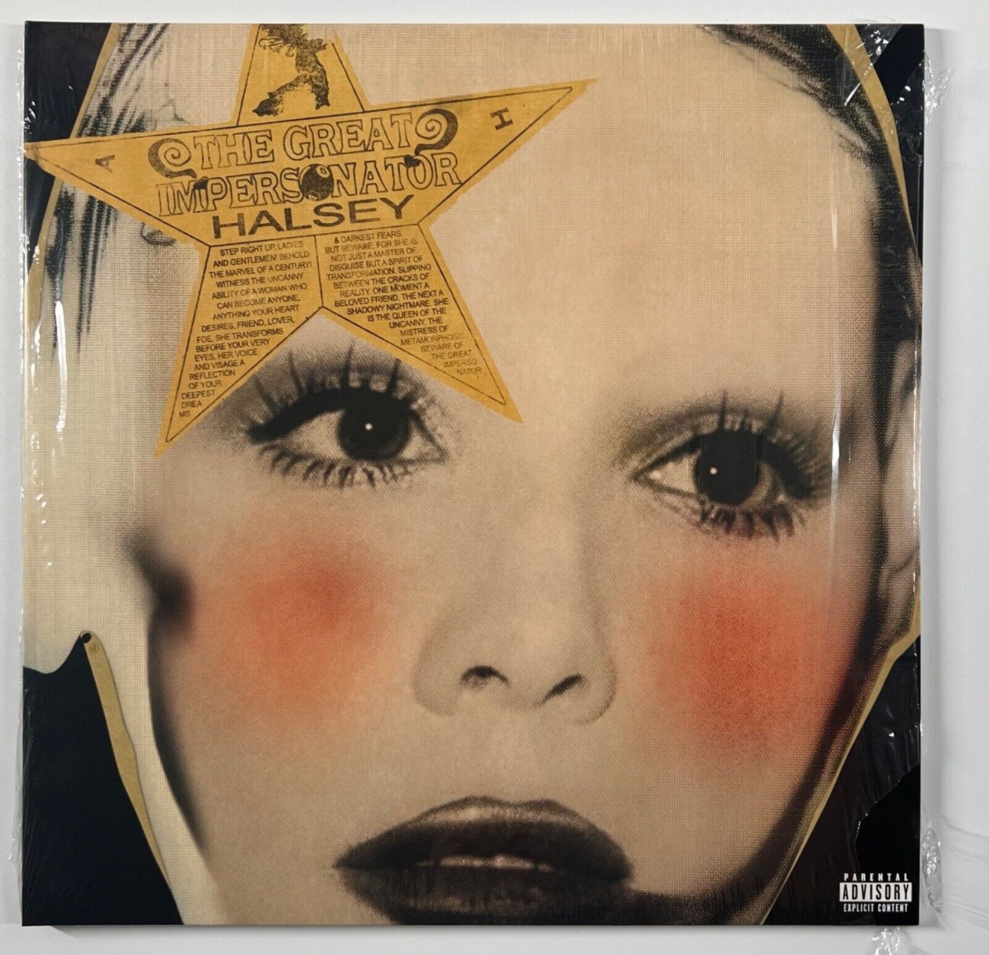 Halsey JSA Autograph Signed Album Vinyl Lithograph The Great Impersonator