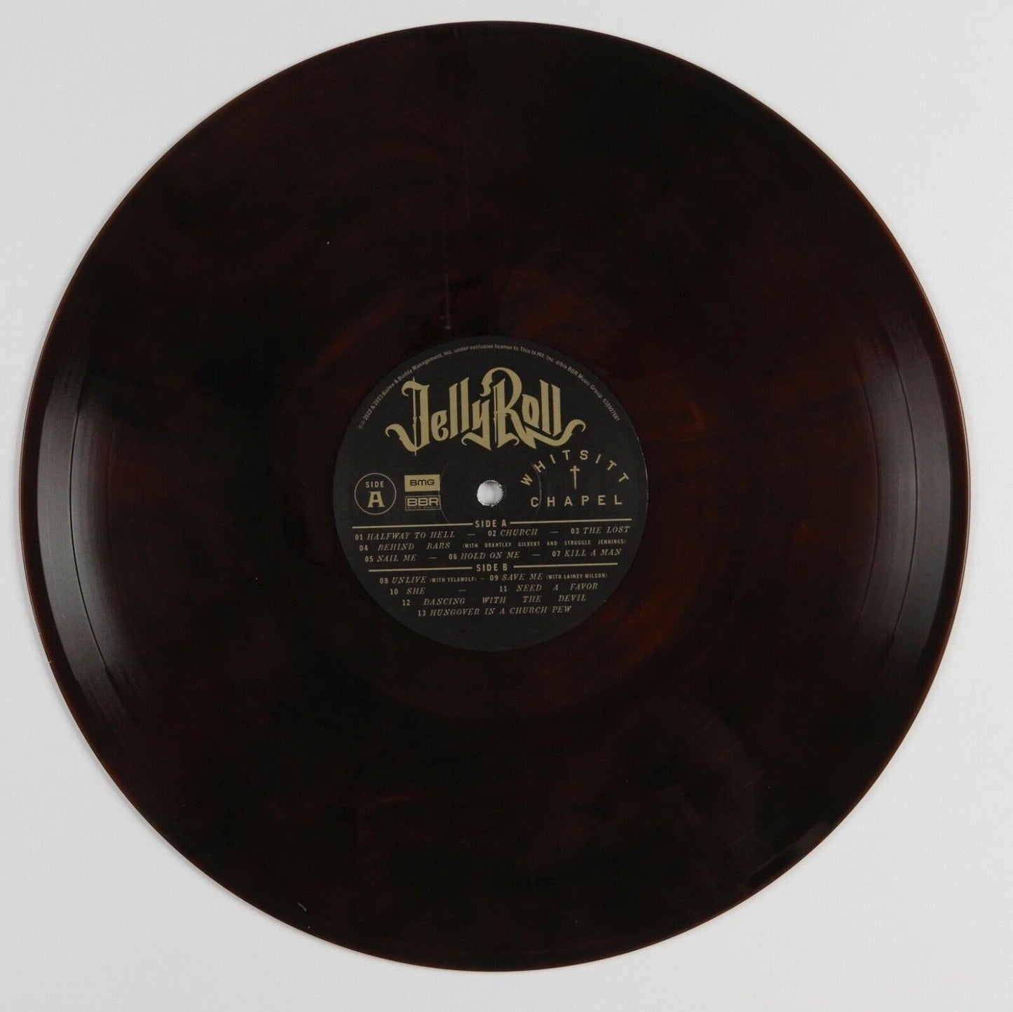 Jelly Roll JSA Signed Autograph Album Record Vinyl Whitsitt Chapel