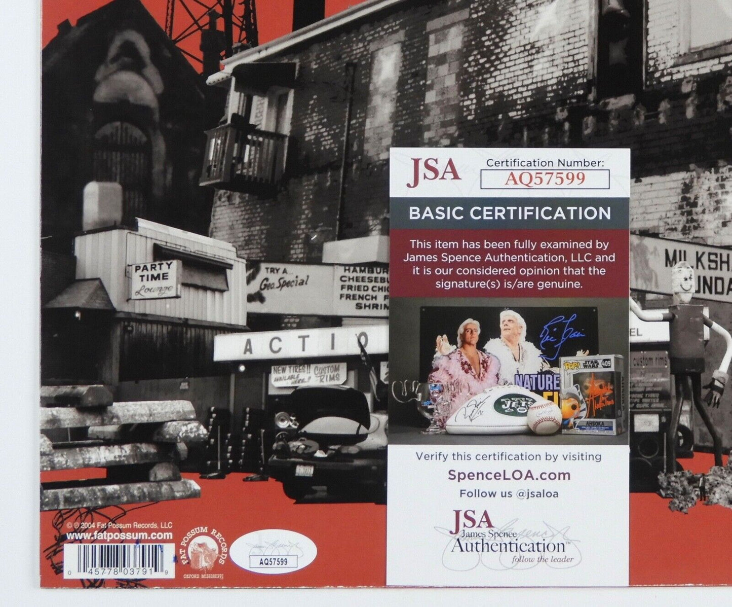 The Black Keys Signed Autograph JSA Record Album Vinyl Rubber Factory