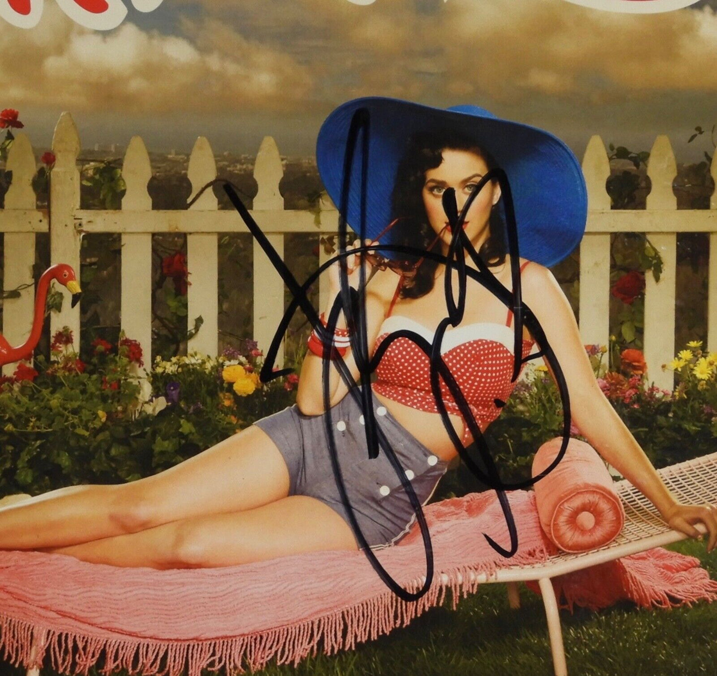 Katy Perry JSA Signed Autograph Record Album Vinyl Insert One Of The Boys