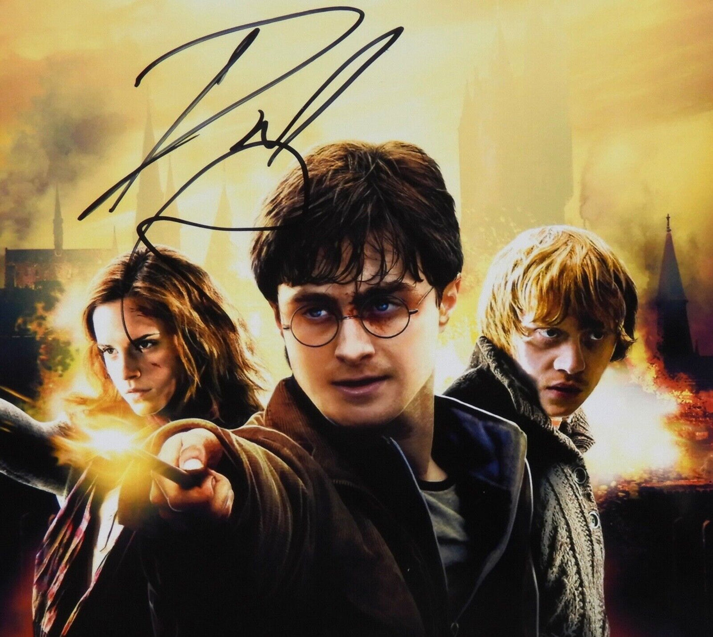 Daniel Radcliffe JSA Signed Autograph 8 x 10 Photo Harry Potter