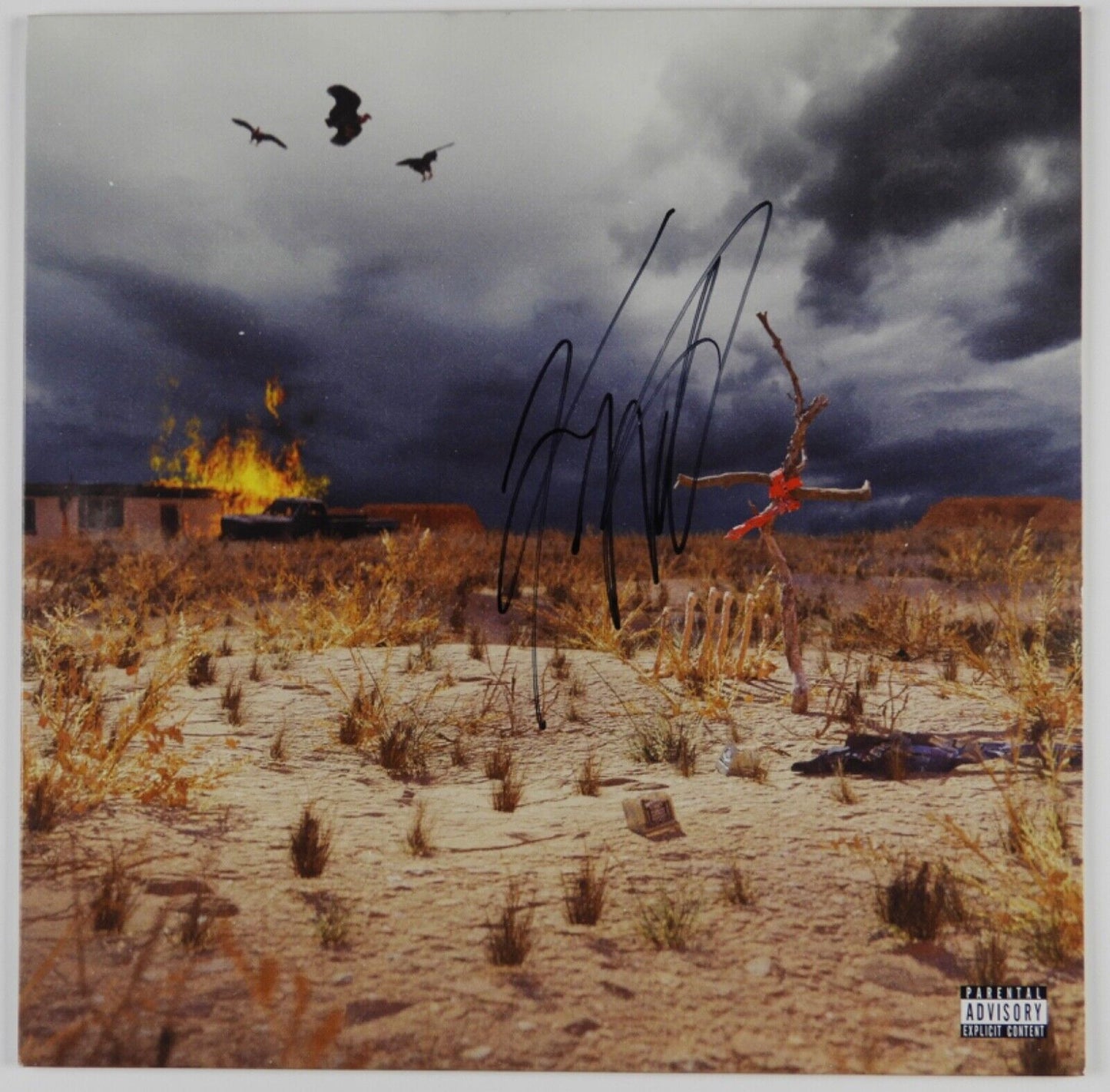 Koe Wetzel JSA Signed Autograph Album Record Vinyl Hell Paso