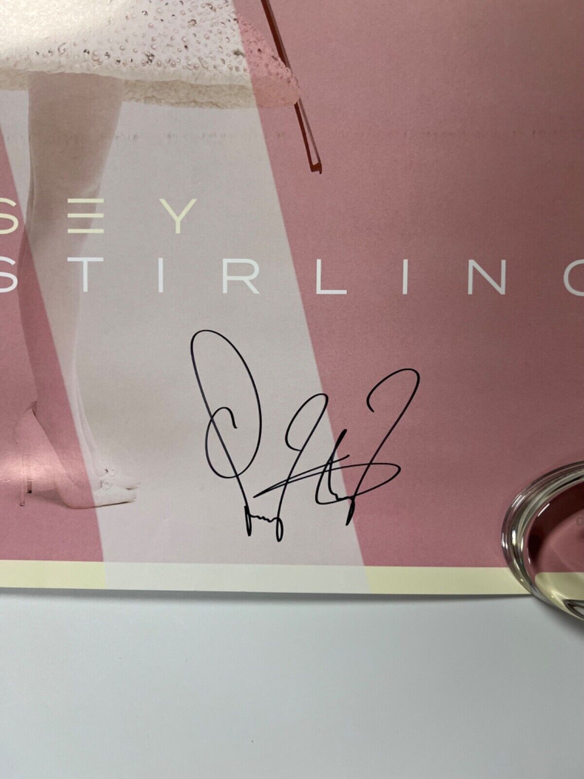 Lindsey Stirling JSA Signed Autograph Poster