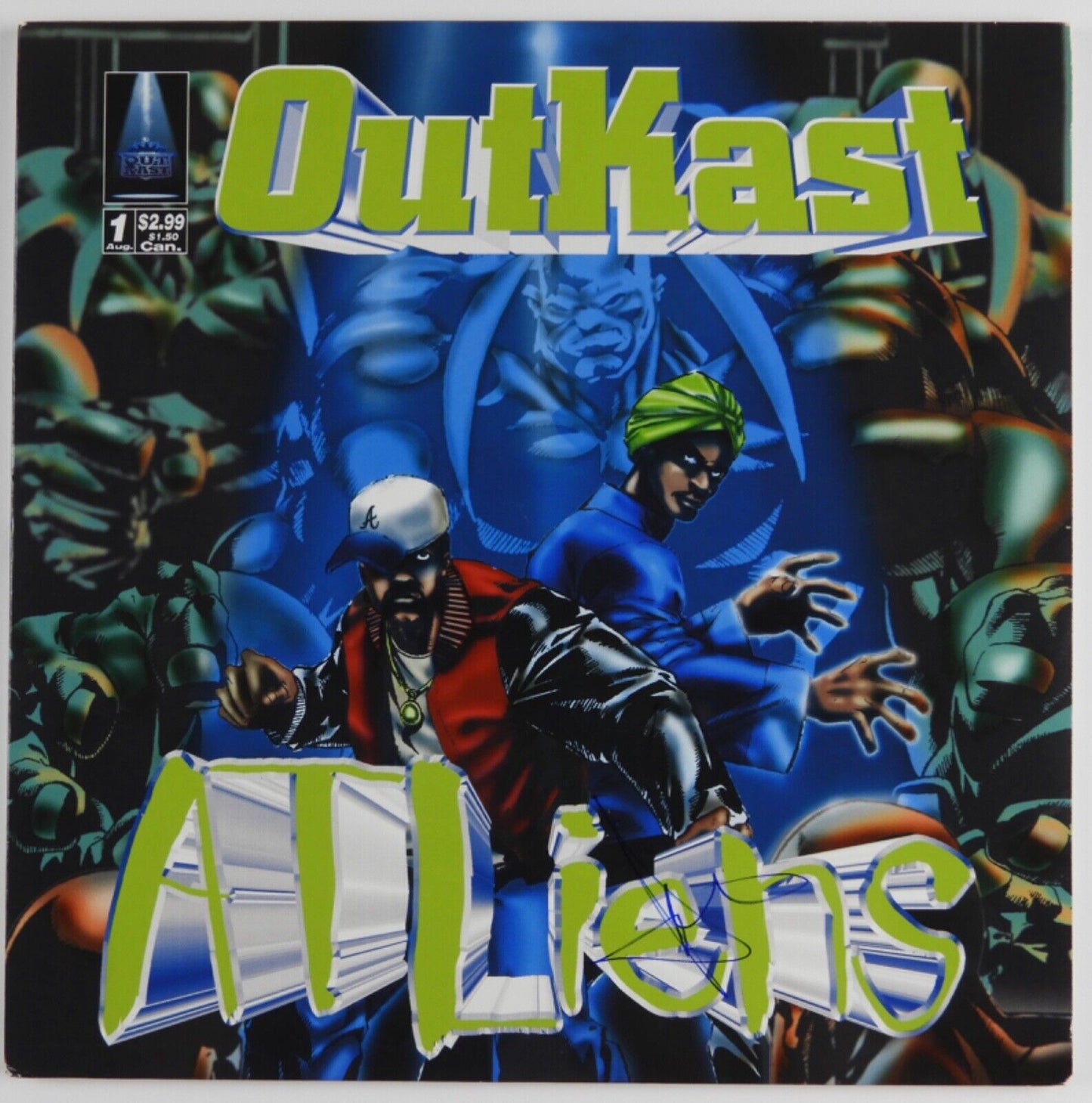 Andre 3000 JSA Signed Autograph Record Album Vinyl Outkast