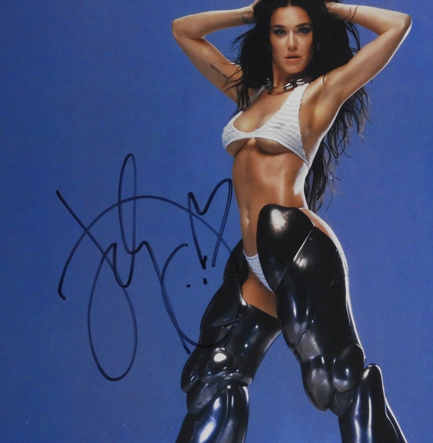 Katy Perry JSA Signed Autograph Record Album Vinyl Insert 143