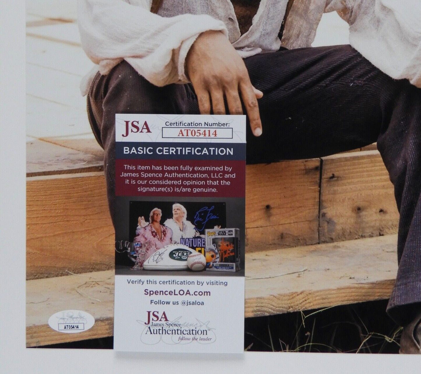 Chiwetel Ejiofor JSA Signed Autograph Photo 11 x 14