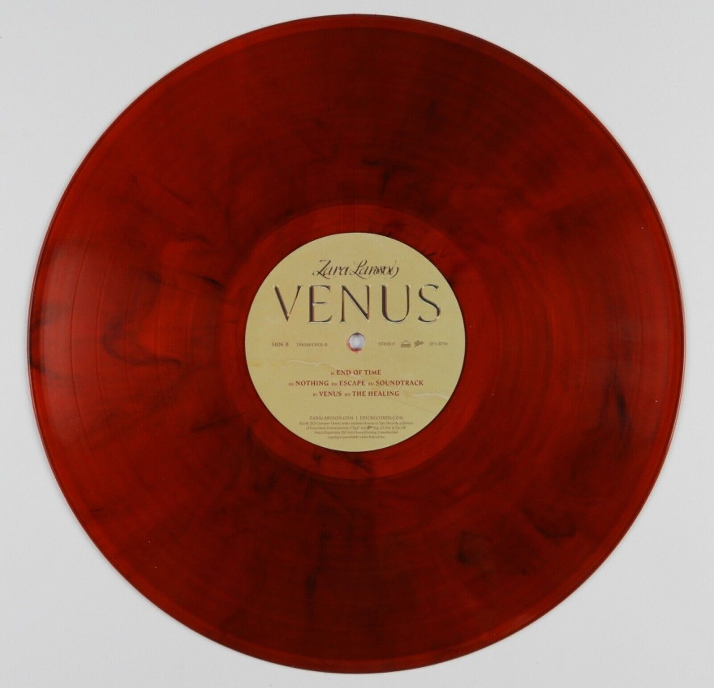 Zara Larsson JSA Signed Autograph Album Record Vinyl Venus