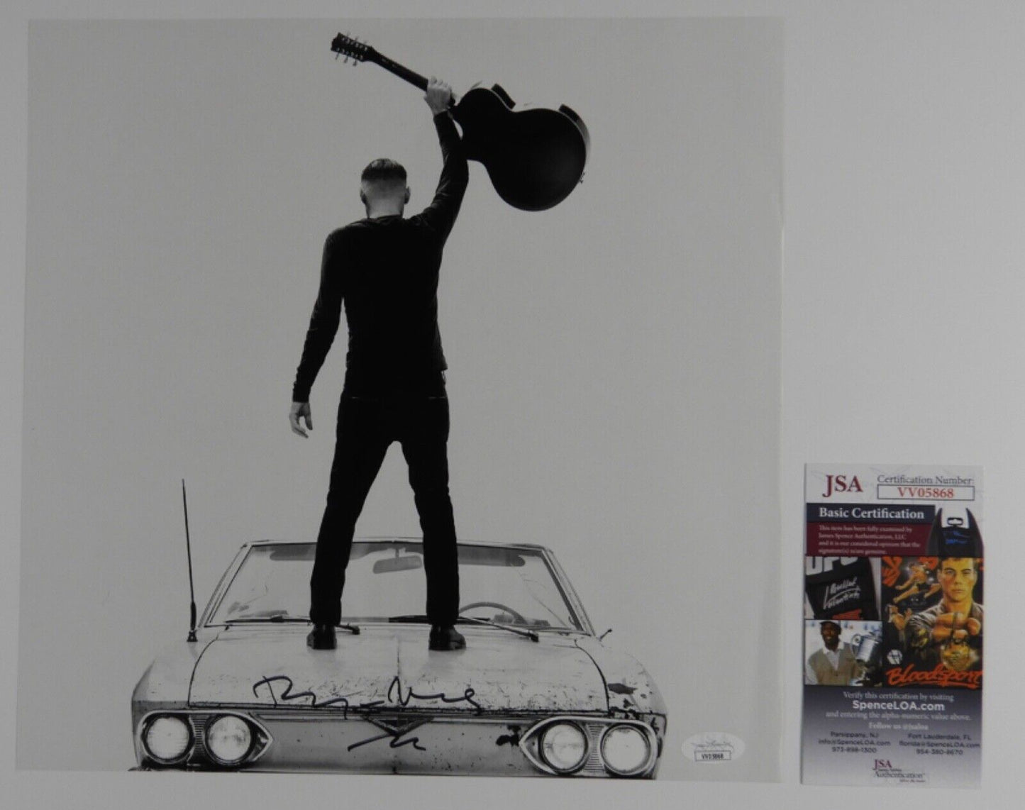 Bryan Adam Signed Autograph Lithograph Record Album JSA Vinyl So Happy It Hurts