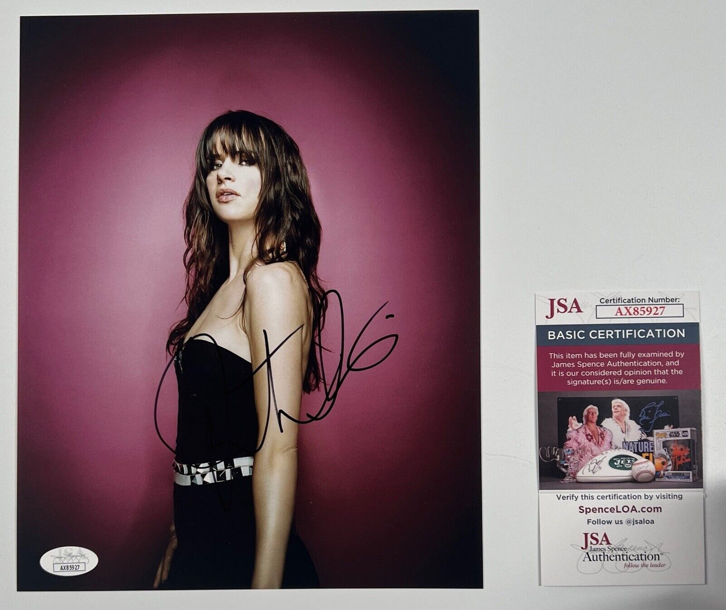 Juliette Lewis JSA Signed Autograph 8 x 10 photo