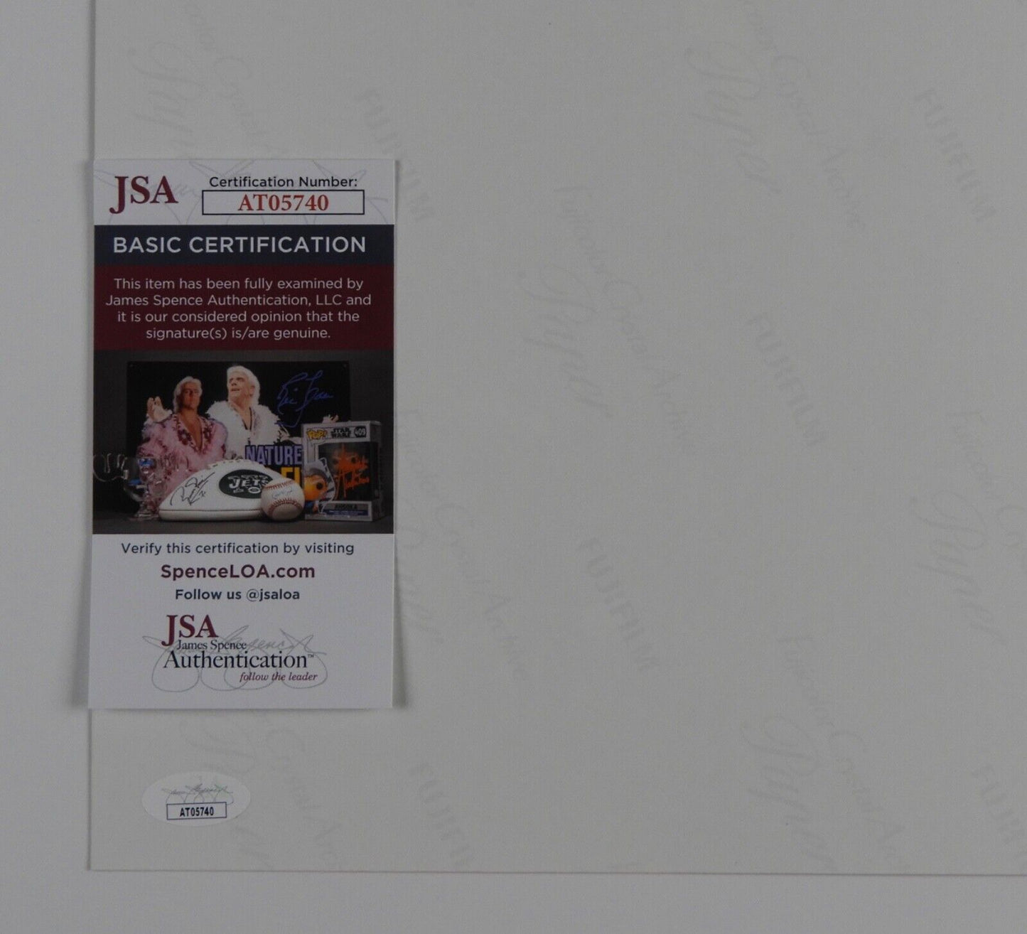 Jeff Bridges Autograph Signed 8 x 10 photo JSA LOA True Grit