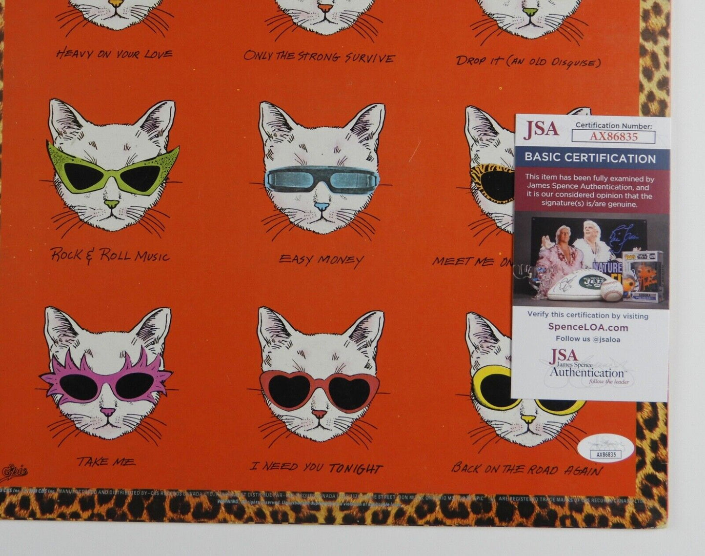 REO Speedwagon JSA Signed Autograph Record Album Vinyl Kevin Cronin Bruce Hall +