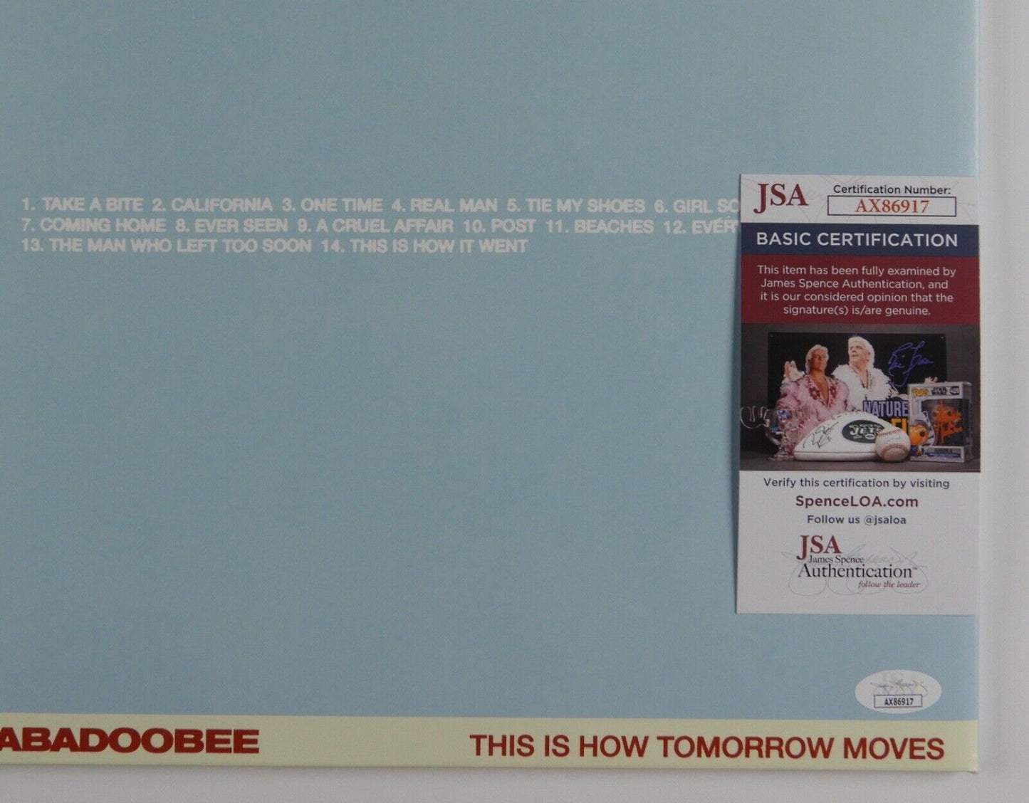 Beabadoobee JSA Signed Autograph Record Album Vinyl This Is How Tomorrow Moves