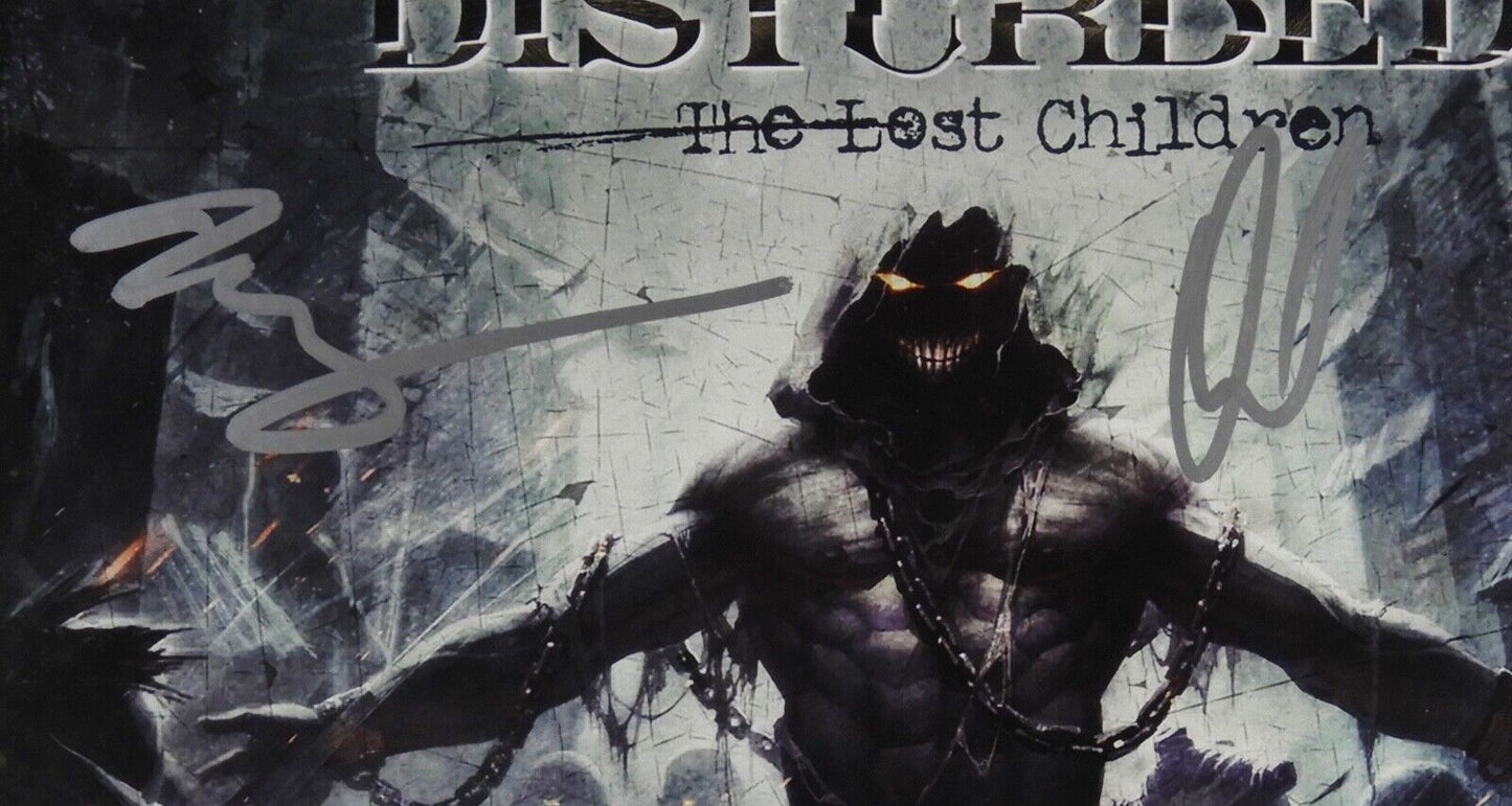 Disturbed Fully JSA Signed Autograph Vinyl Album Record The Lost Children