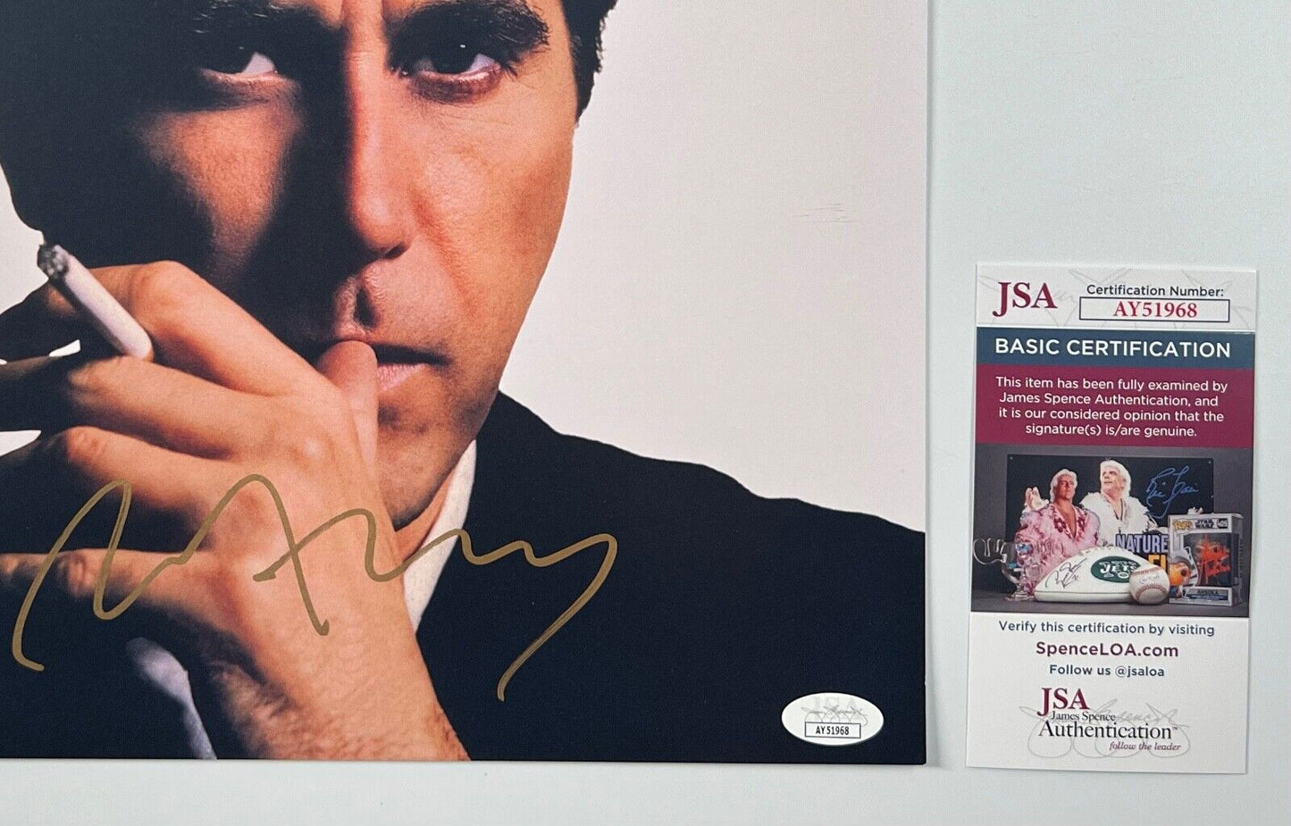 Brian Ferry JSA Autograph Signed Album Vinyl Lithograph Retrospective
