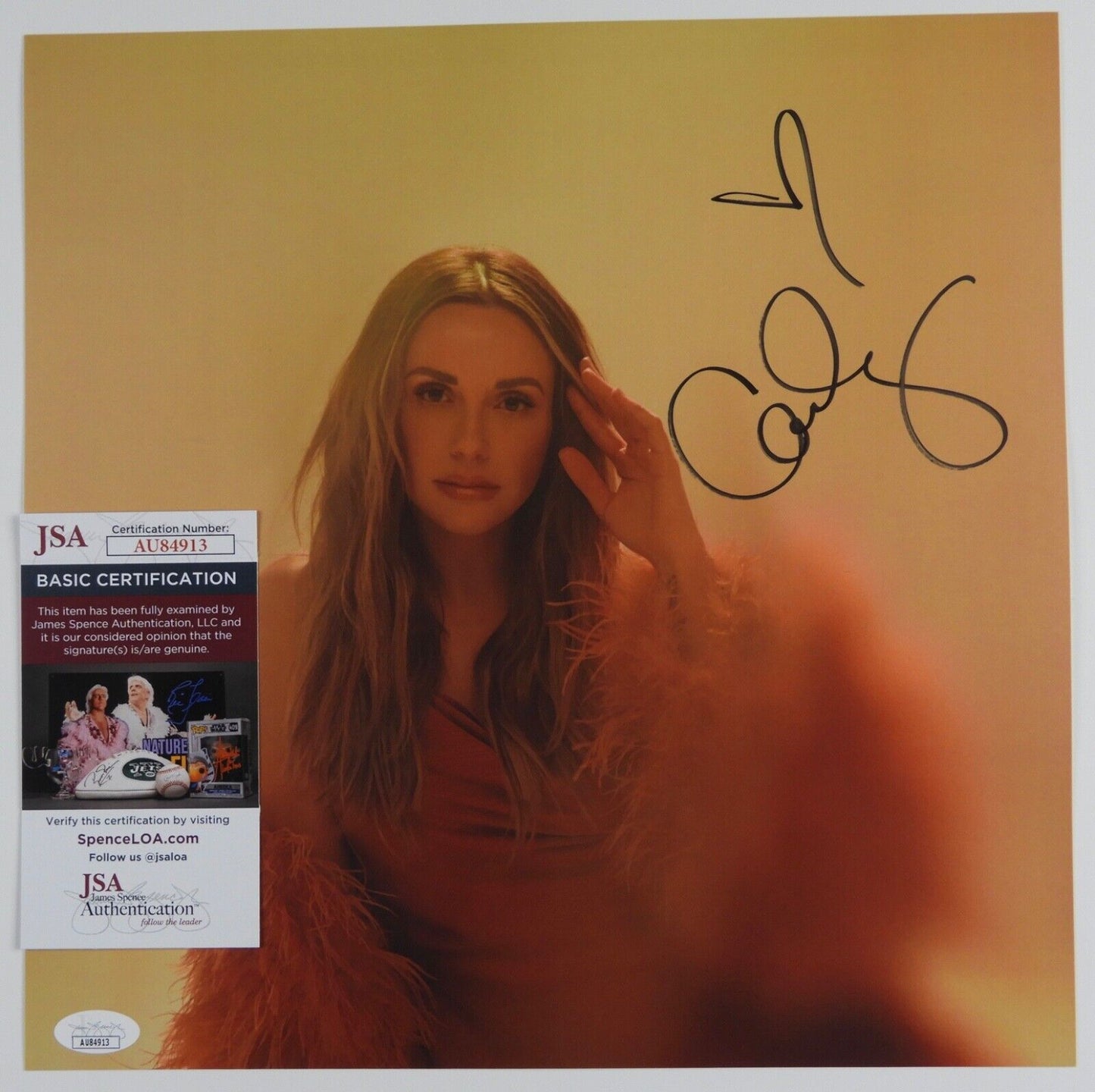 Carly Pearce JSA Signed Autograph Album Record Vinyl Hummingbird