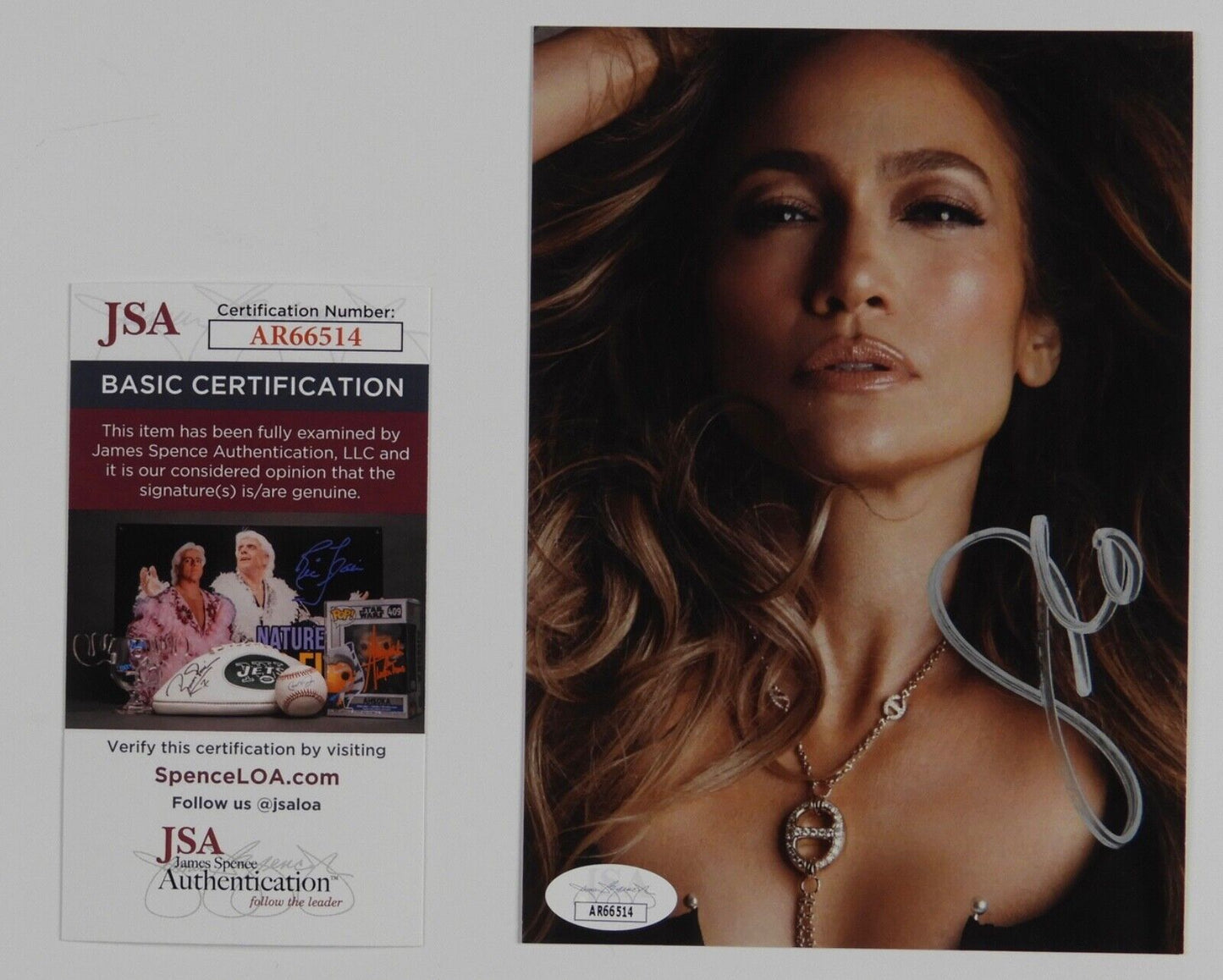 JLO Jennifer Lopez JSA signed autograph CD Insert Card This Is Me Now