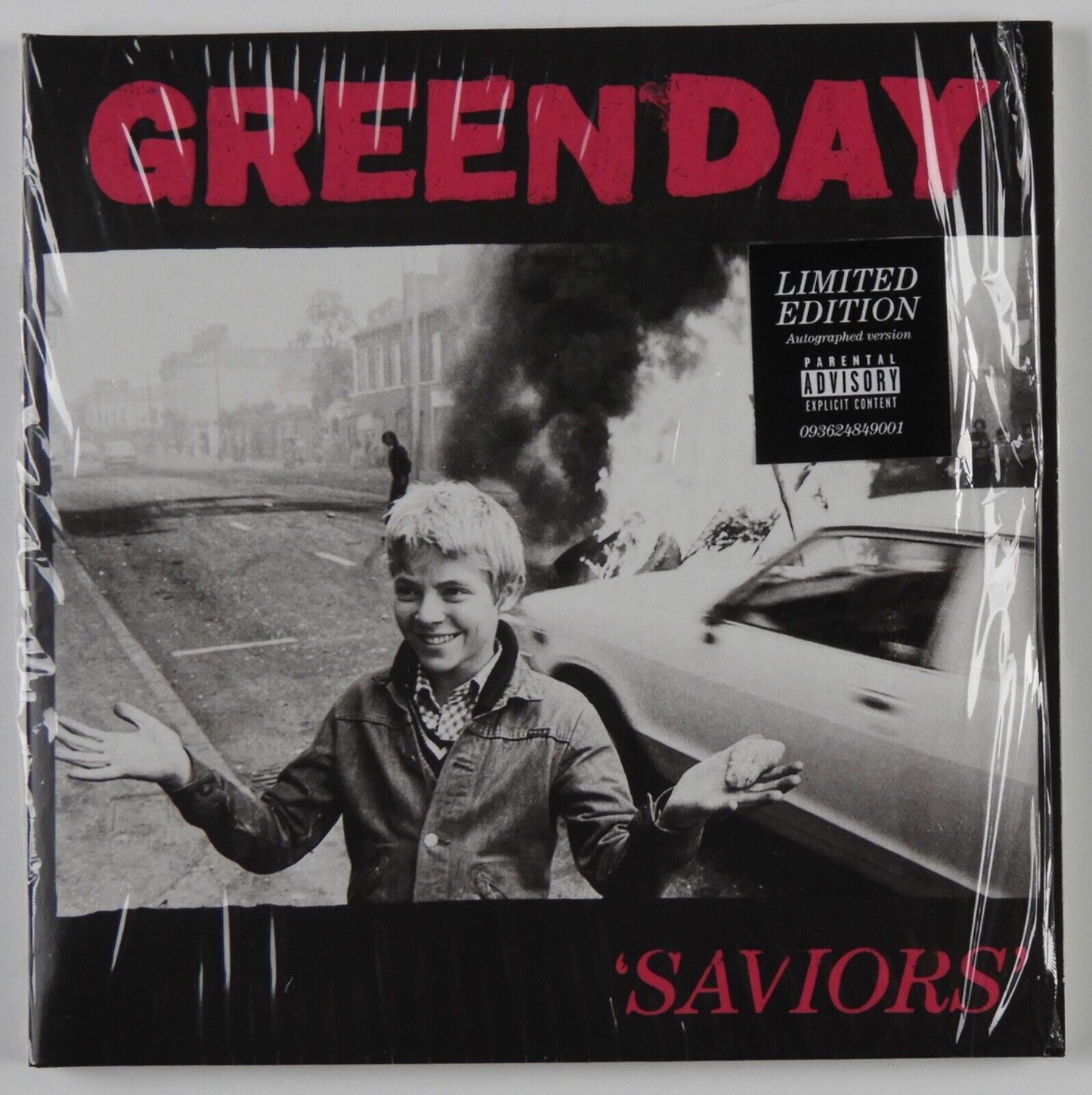 Green Day JSA Fully Signed Autograph CD Insert Saviors Billy Joe Tre Cool Mike