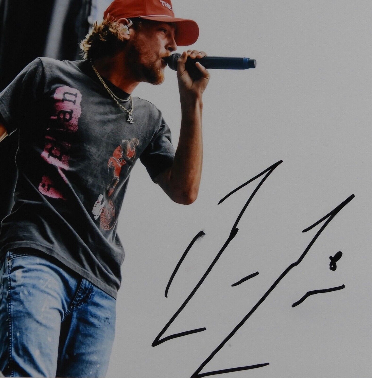 Bailey Zimmerman JSA Signed Autograph 8 x 10 Photo Country Music Star