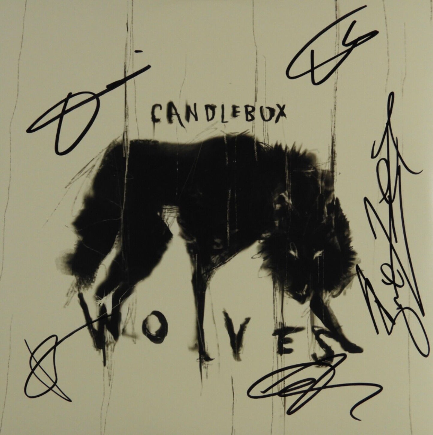 Candlebox JSA Fully Signed Autograph Album Record Vinyl The Long Goodbye
