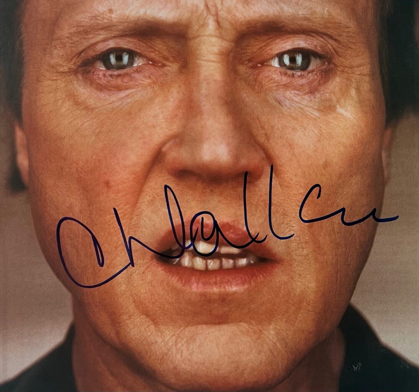 Christopher Walken JSA Signed Autograph 8 x 10 photo