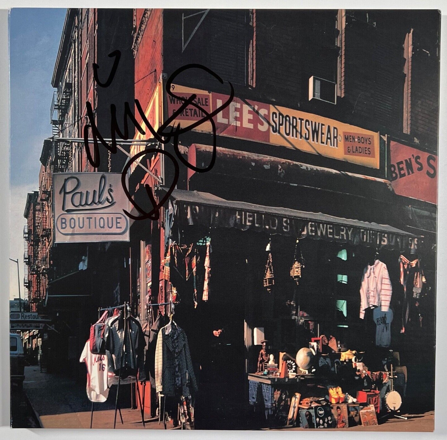 Mike D Beatie Boys JSA Signed Autograph Record Album Paul's Boutique