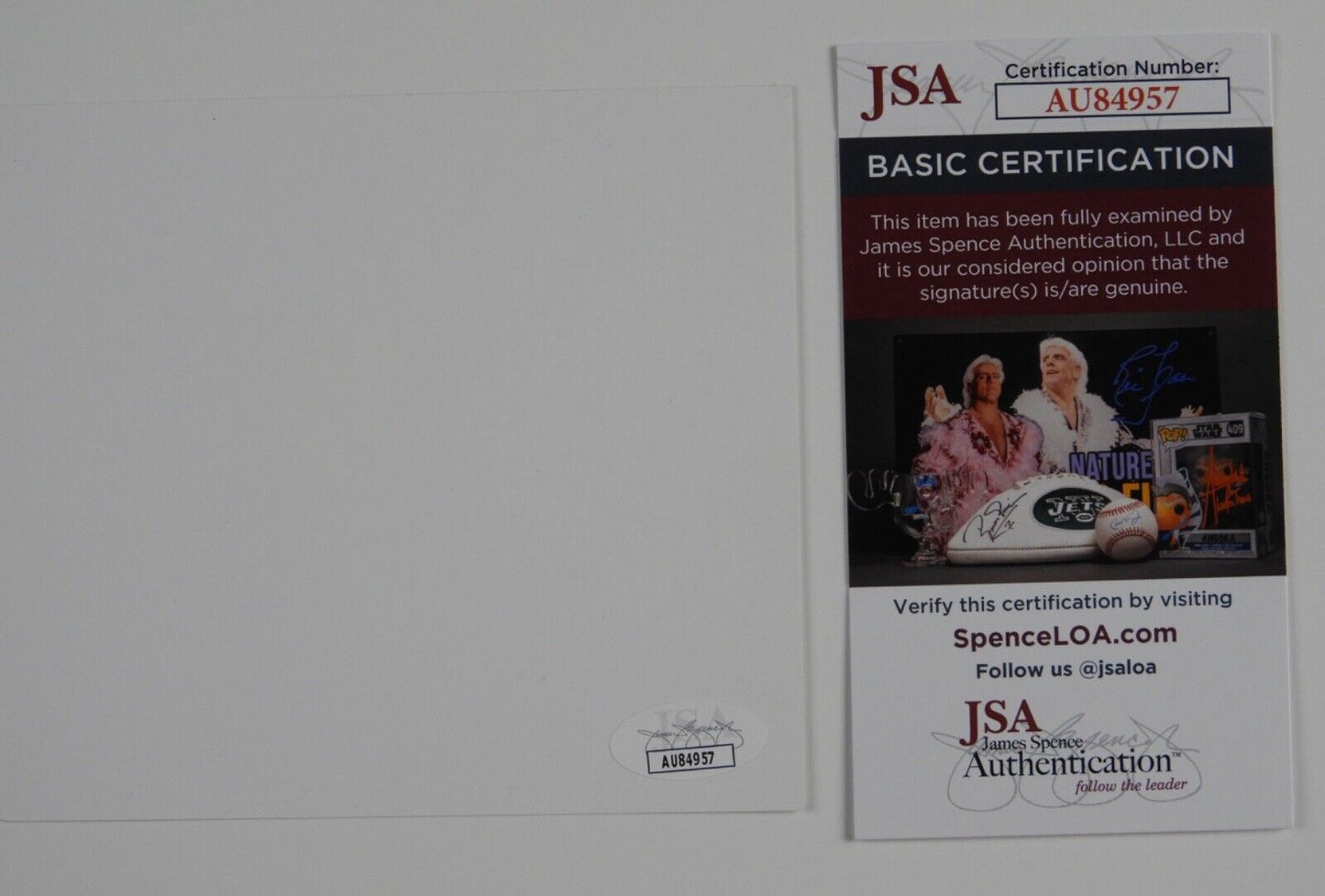 Duran Duran JSA Autograph Signed CD Insert Future Past