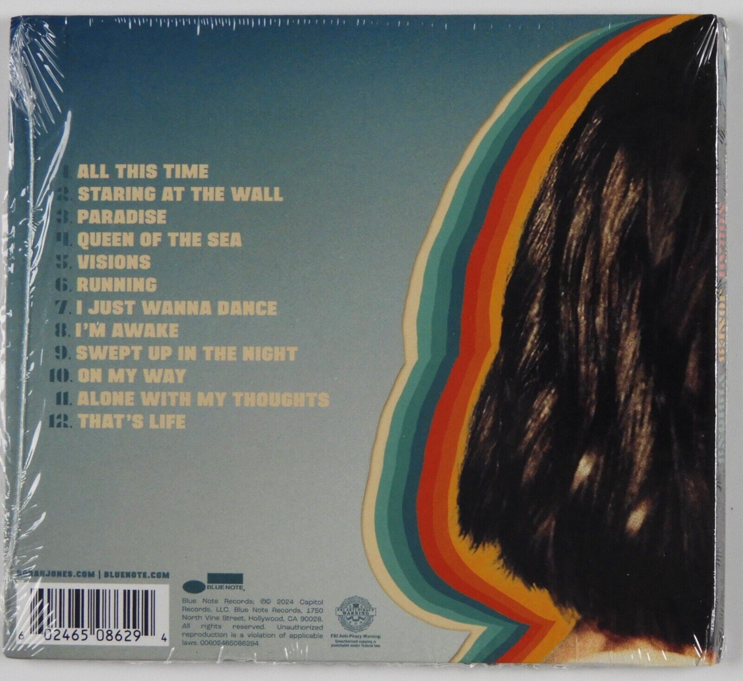 Norah Jones JSA Signed Autograph CD Insert Visions