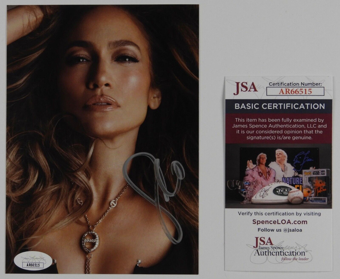 JLO Jennifer Lopez JSA signed autograph CD Insert Card This Is Me Now