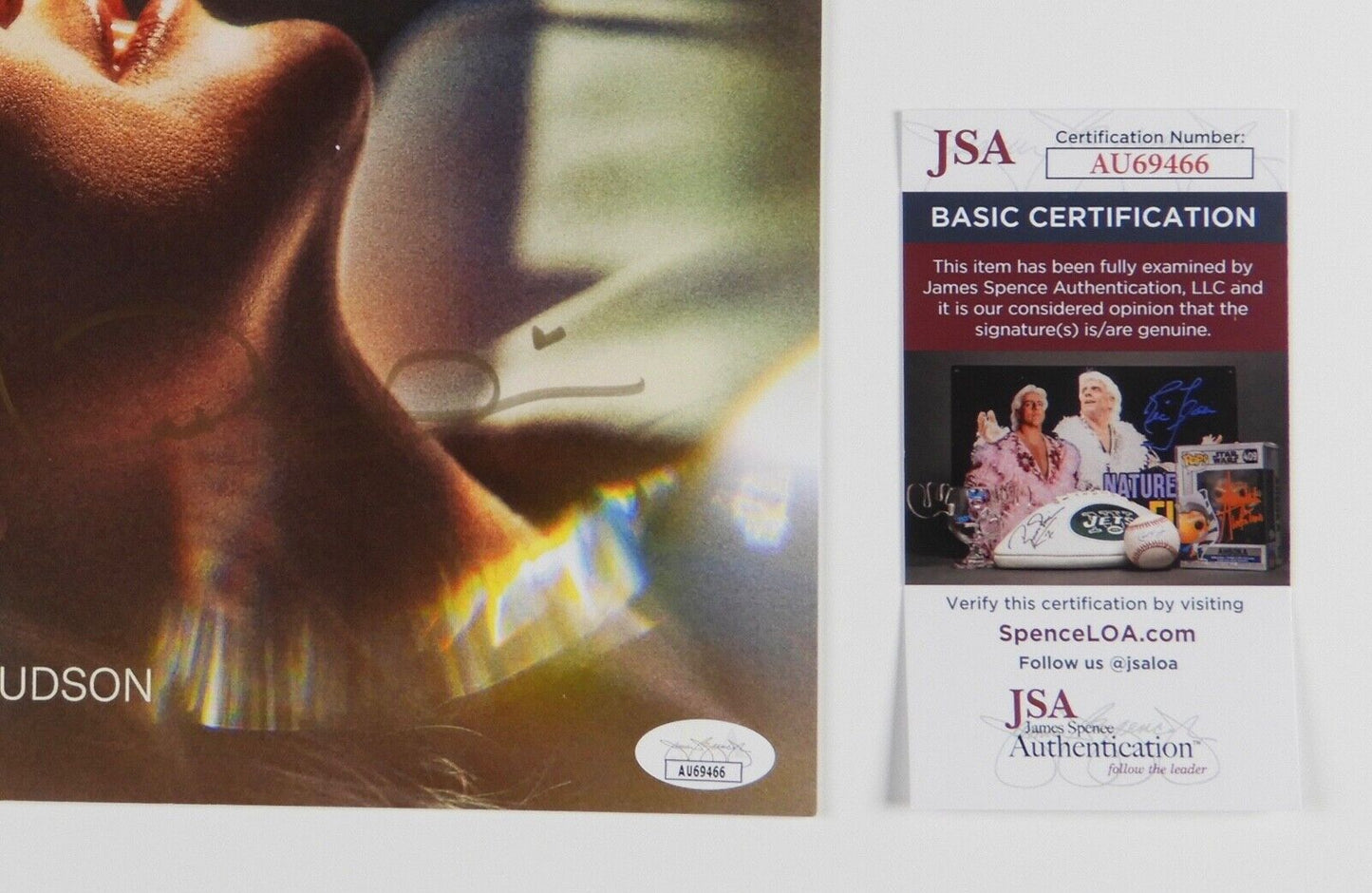 Kate Hudson Signed Autograph Lithograph Album JSA Record Vinyl Glorious