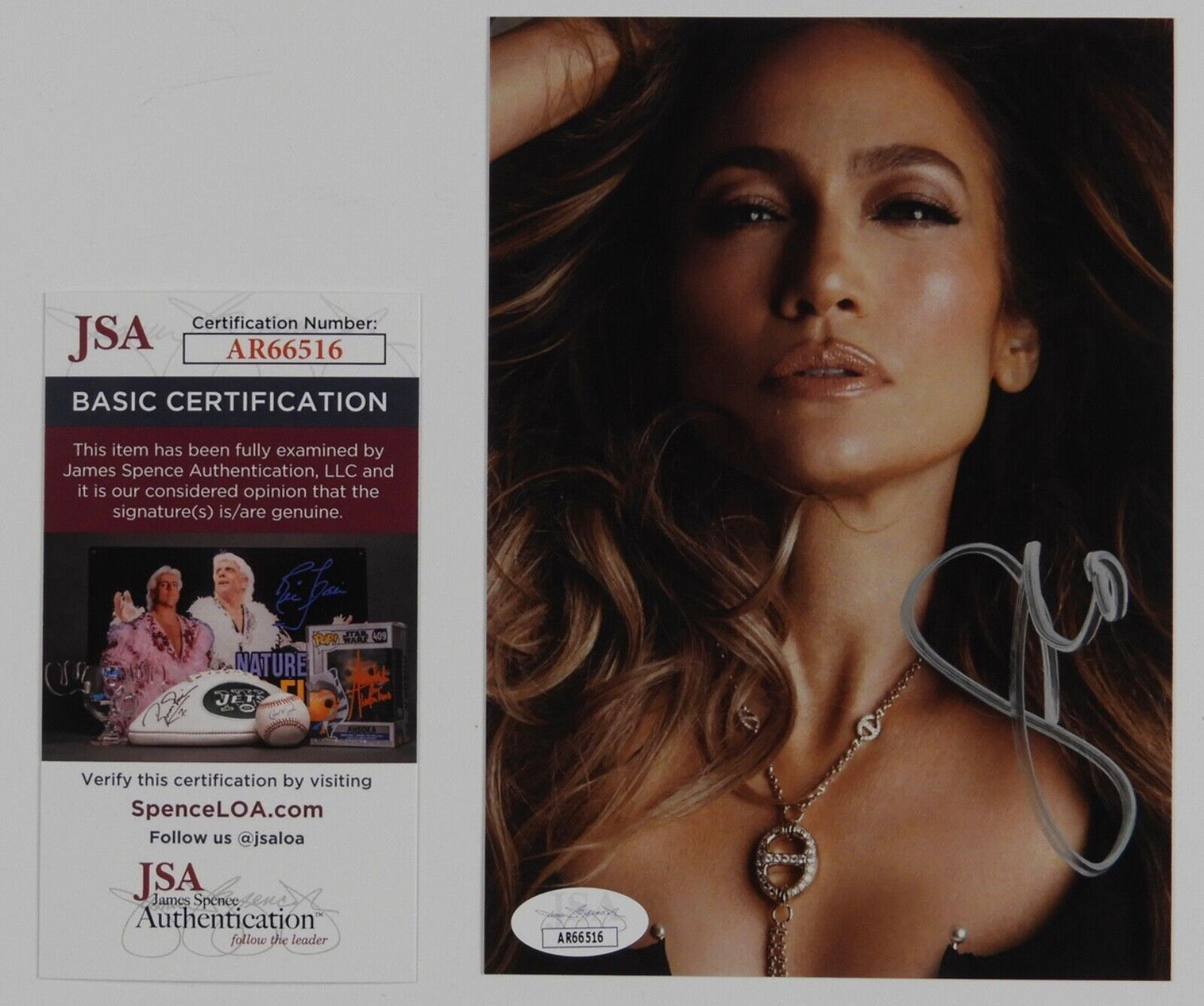 JLO Jennifer Lopez JSA signed autograph CD Insert Card This Is Me Now