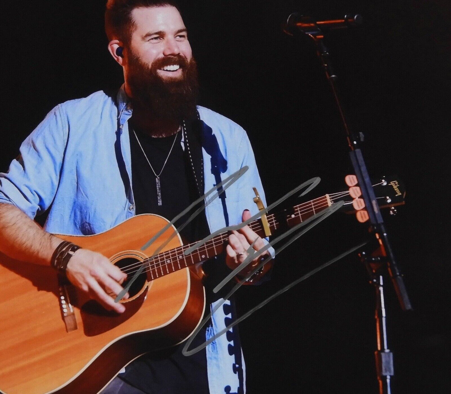 Jordan Davis JSA Signed Autograph 8 x 10 Photo Country Music Star