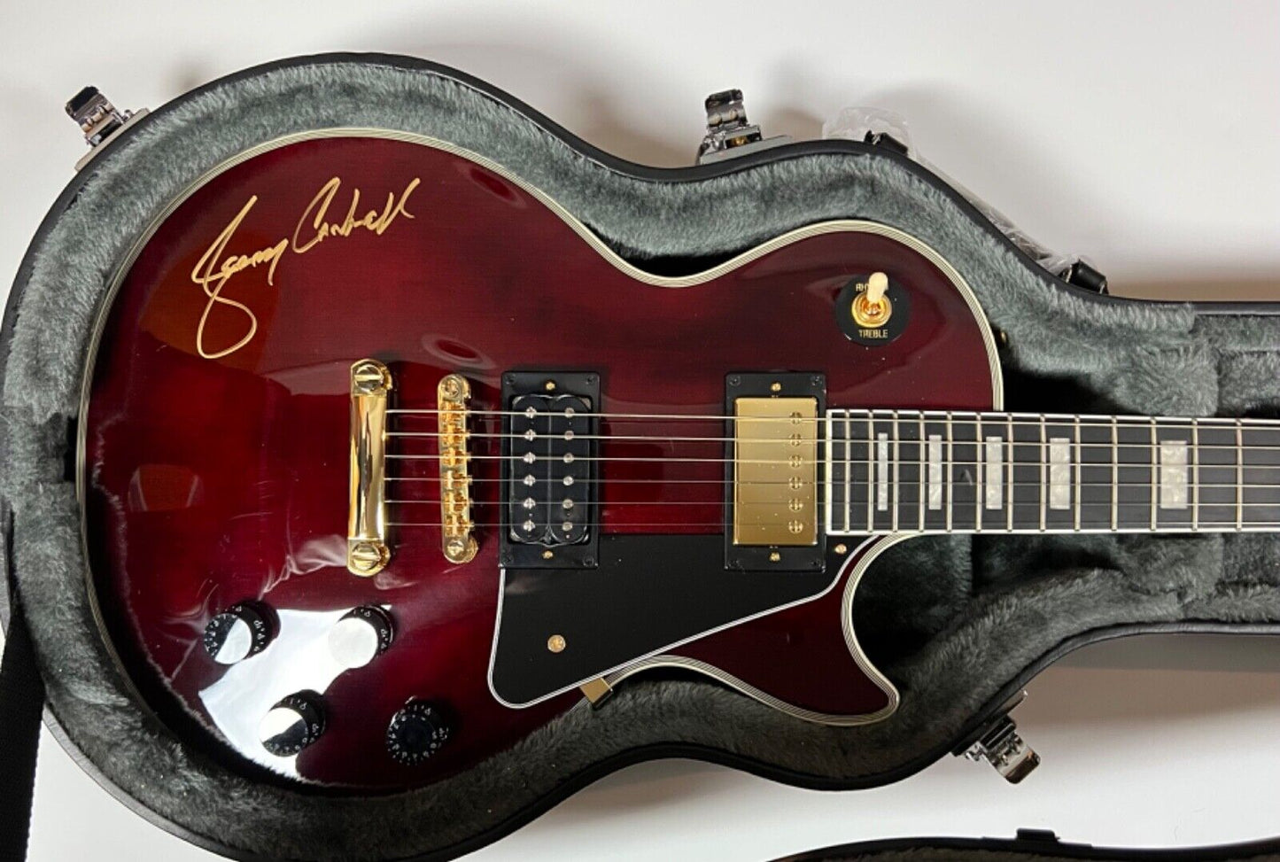Jerry Cantrell JSA Autograph Signed Guitar Epiphone Alice In Chains NEW