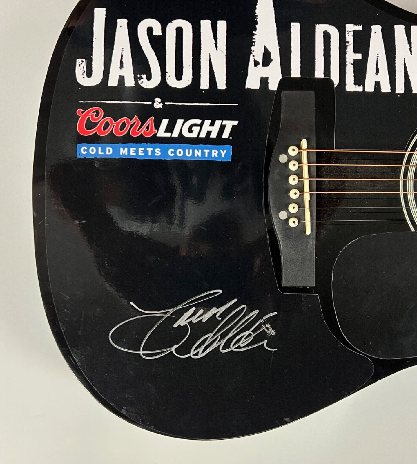 Jason Aldean JSA Signed Autograph Acoustic Guitar